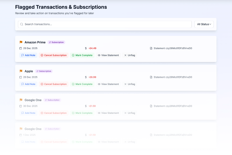 Subscription Management